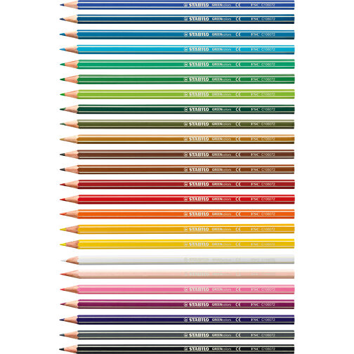 STABILO GREENcolors Farbstift , Stabilo, himmelblau, Holz, 17,50cm x 0,70cm x 0,70cm (Länge x Höhe x Breite), Bild 2