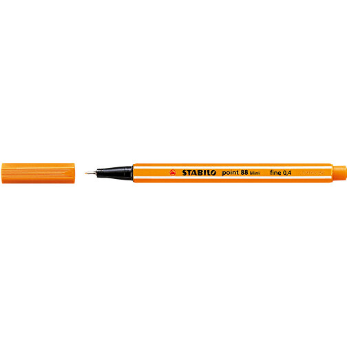 STABILO Point 88 Mini Fineliner , Stabilo, orange, Kunststoff, 11,80cm x 0,80cm x 0,80cm (Länge x Höhe x Breite), Bild 1