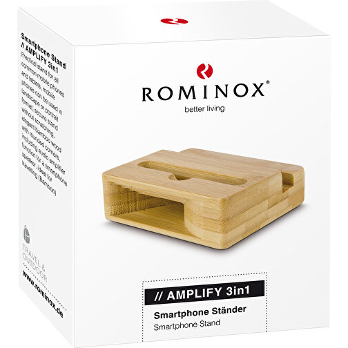 ROMINOX® Soporte para Smartphone // Amplificar 3 en 1, Imagen 8