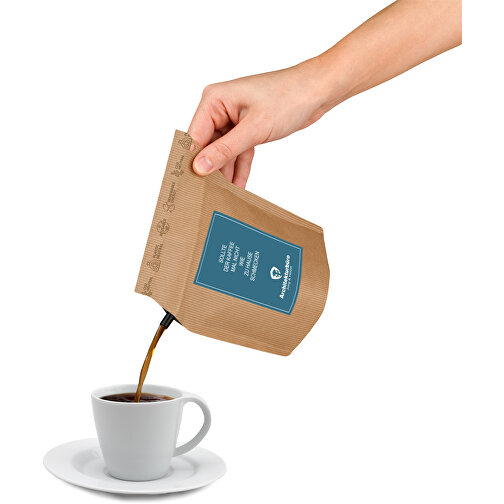 Werbe-Kaffee Honduras, Wiederverwendbarer Brühbeutel , Gemischt, 19,00cm x 0,80cm x 16,00cm (Länge x Höhe x Breite), Bild 7