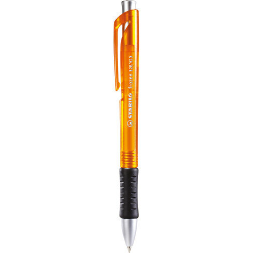 STABILO Concept Frozen Kugelschreiber , Stabilo, transparent orange, Kunststoff, 14,50cm x 1,40cm x 1,20cm (Länge x Höhe x Breite), Bild 1
