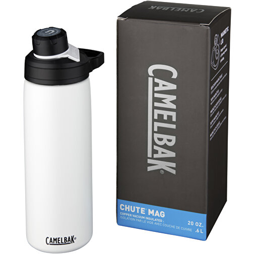 CamelBak® Chute Mag 600 Ml Kupfer-Vakuum Isolierflasche , weiß, Edelstahl, 7,50cm x 23,40cm x 9,50cm (Länge x Höhe x Breite), Bild 1