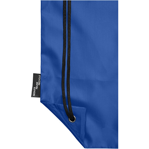 Plecak Oriole ze sznurkiem ściągającym z recyklowanego plastiku PET, Obraz 8