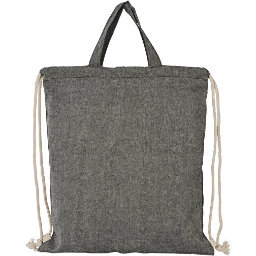 Plecak Pheebs z bawełnianym sznurkiem ściągającym z recyklingu o gramaturze 150 g/m², Obraz 3