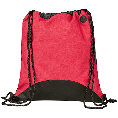 Street Rucksack Mit Kordelzug 5L , rot, 600D Polyester, 35,50cm x 40,00cm (Länge x Höhe), Bild 7