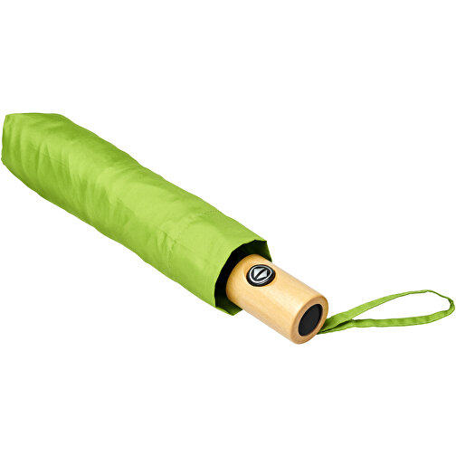 Bo 21' Vollautomatik Kompaktregenschirm Aus Recyceltem PET-Kunststoff , Green Concept, limone, Recyceltes PET Pongee Polyester, 30,00cm (Höhe), Bild 4