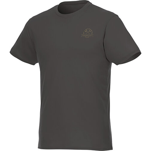 Jade T-Shirt Aus Recyceltem GRS Material Für Herren , Green Concept, storm grey, Single jersey Strick 100% GRS zertifiziertes recyceltes Polyester, 160 g/m2, XL, , Bild 2