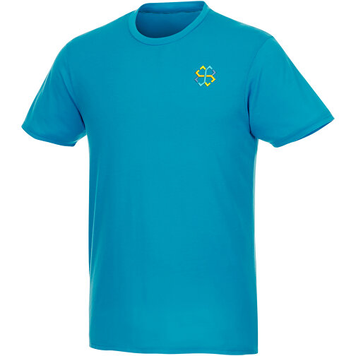 Jade T-Shirt Aus Recyceltem GRS Material Für Herren , Green Concept, nxt blau, Single jersey Strick 100% GRS zertifiziertes recyceltes Polyester, 160 g/m2, L, , Bild 2