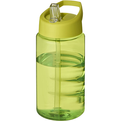 H2O Active® Bop 500 Ml Sportflasche Mit Ausgussdeckel , limone, PET Kunststoff, 72% PP Kunststoff, 17% SAN Kunststoff, 11% PE Kunststoff, 17,10cm (Höhe), Bild 1