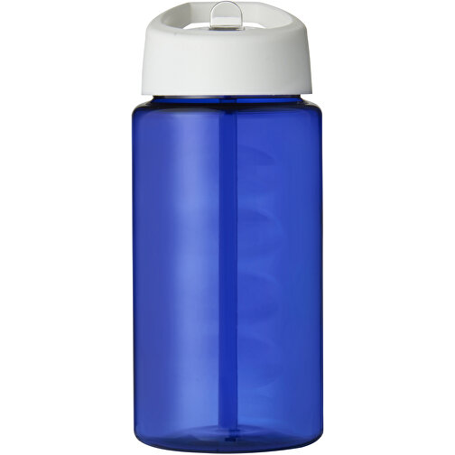H2O Active® Bop 500 Ml Sportflasche Mit Ausgussdeckel , blau / weiss, PET Kunststoff, 72% PP Kunststoff, 17% SAN Kunststoff, 11% PE Kunststoff, 17,10cm (Höhe), Bild 3