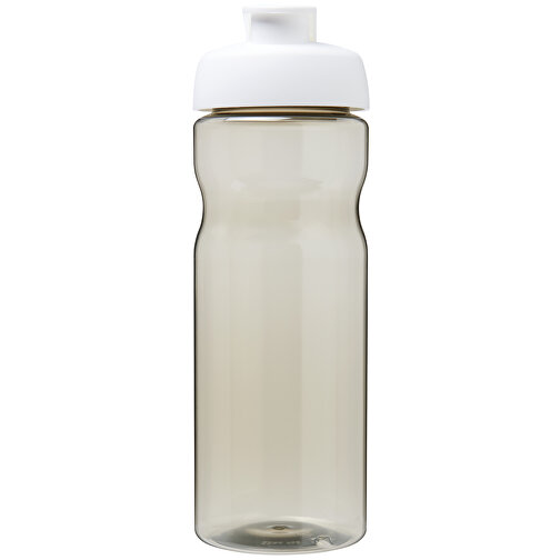 H2O Active® Eco Base 650 Ml Sportflasche Mit Klappdeckel , kohle / weiß, PCR Kunststoff, PP Kunststoff, 22,10cm (Höhe), Bild 4