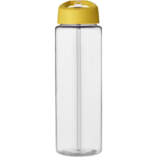H2O Active® Vibe 850 Ml Sportflasche Mit Ausgussdeckel , transparent / gelb, PET Kunststoff, 72% PP Kunststoff, 17% SAN Kunststoff, 11% PE Kunststoff, 24,20cm (Höhe), Bild 3