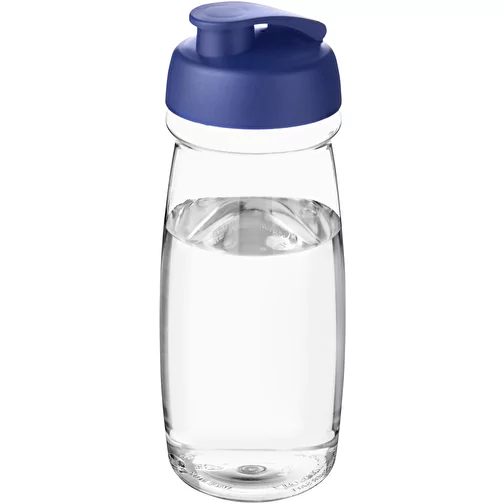 Bouteille de sport H2O Pulse® 600ml avec couvercle à clapet, Image 1