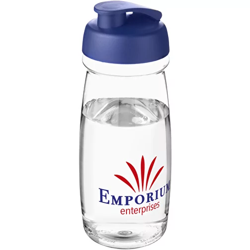 Bouteille de sport H2O Pulse® 600ml avec couvercle à clapet, Image 2