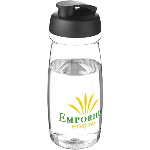 Bouteille de sport H2O Pulse® 600ml avec couvercle à clapet, Image 2