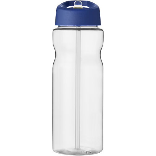H2O Active® Base 650 Ml Sportflasche Mit Ausgussdeckel , transparent / blau, PET Kunststoff, 72% PP Kunststoff, 17% SAN Kunststoff, 11% PE Kunststoff, 21,80cm (Höhe), Bild 3