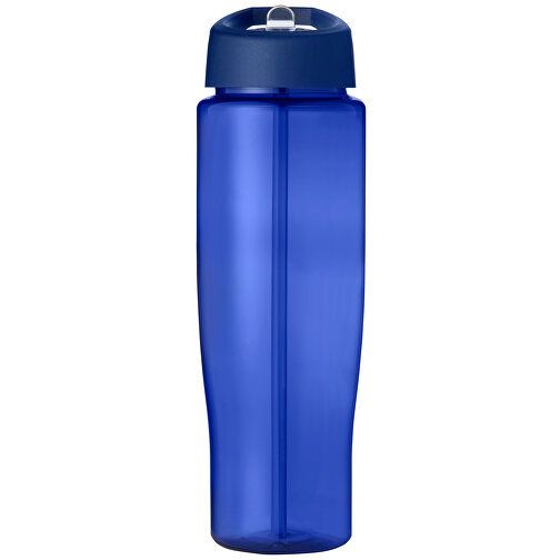 H2O Active® Tempo 700 Ml Sportflasche Mit Ausgussdeckel , blau, PET Kunststoff, 72% PP Kunststoff, 17% SAN Kunststoff, 11% PE Kunststoff, 23,40cm (Höhe), Bild 4