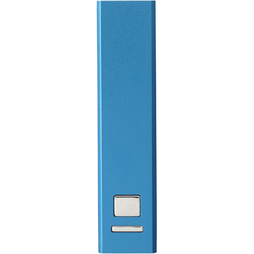 Powerbank WS101 2200/2600 MAh , blau, Aluminium, 9,40cm x 2,20cm x 2,10cm (Länge x Höhe x Breite), Bild 3
