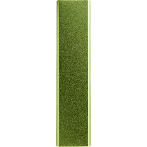 Powerbank WS101B 2200/2600 MAh , grün, Aluminium, 9,40cm x 2,20cm x 2,10cm (Länge x Höhe x Breite), Bild 3
