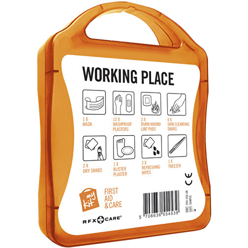 MyKit Arbeitsplatz , orange, Kunststoff, 10,00cm x 13,40cm x 3,00cm (Länge x Höhe x Breite), Bild 5
