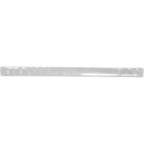 RFX™ 44 Cm Reflektierendes Sicherheits-Schnapparmband Aus PVC , weiß, PVC, Vinyl, Metall, 44,00cm x 3,00cm (Länge x Breite), Bild 1