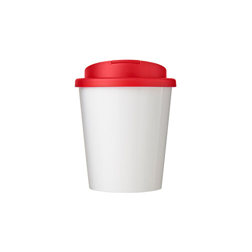 Brite-Americano® Espresso 250 Ml Isolierbecher Mit Auslaufsicherem Schraubverschluss , weiß / rot, PP Kunststoff, 11,80cm (Höhe), Bild 4