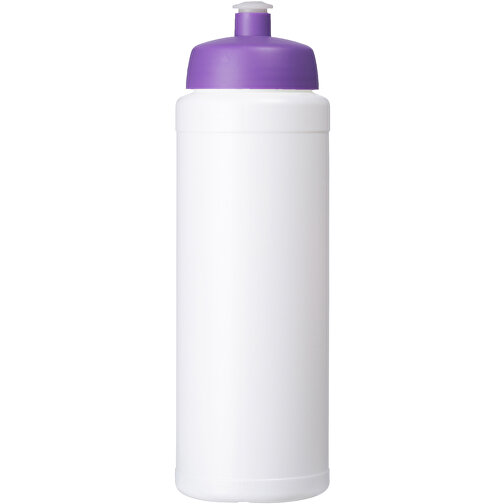 Baseline® Plus 750 Ml Flasche Mit Sportdeckel , weiß / lila, HDPE Kunststoff, PP Kunststoff, 23,60cm (Höhe), Bild 3