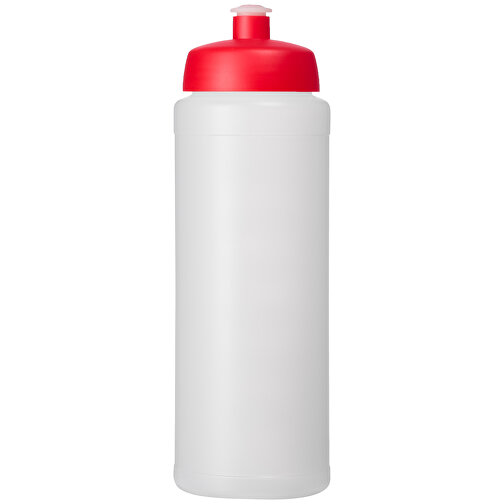 Baseline® Plus Grip 750 Ml Sportflasche Mit Sportdeckel , transparent / rot, HDPE Kunststoff, PP Kunststoff, 23,60cm (Höhe), Bild 4