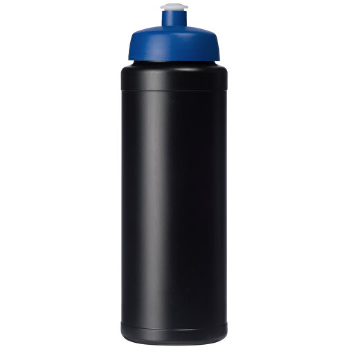 Baseline® Plus Grip 750 Ml Sportflasche Mit Sportdeckel , schwarz / blau, HDPE Kunststoff, PP Kunststoff, 23,60cm (Höhe), Bild 4