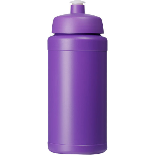 Baseline® Plus 500 Ml Flasche Mit Sportdeckel , lila, HDPE Kunststoff, PP Kunststoff, 18,50cm (Höhe), Bild 3