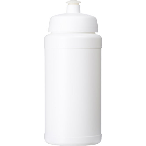 Baseline® Plus 500 Ml Flasche Mit Sportdeckel , weiß, HDPE Kunststoff, PP Kunststoff, 18,50cm (Höhe), Bild 3