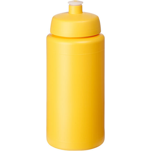 Baseline® Plus Grip 500 Ml Sportflasche Mit Sportdeckel , gelb, HDPE Kunststoff, PP Kunststoff, 18,50cm (Höhe), Bild 1