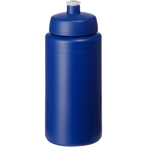 Baseline® Plus Grip 500 Ml Sportflasche Mit Sportdeckel , blau, HDPE Kunststoff, PP Kunststoff, 18,50cm (Höhe), Bild 1