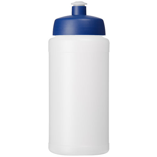 Baseline® Plus Grip 500 Ml Sportflasche Mit Sportdeckel , transparent / blau, HDPE Kunststoff, PP Kunststoff, 18,50cm (Höhe), Bild 4
