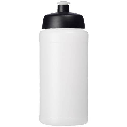 Baseline® Plus Grip 500 Ml Sportflasche Mit Sportdeckel , transparent / schwarz, HDPE Kunststoff, PP Kunststoff, 18,50cm (Höhe), Bild 4