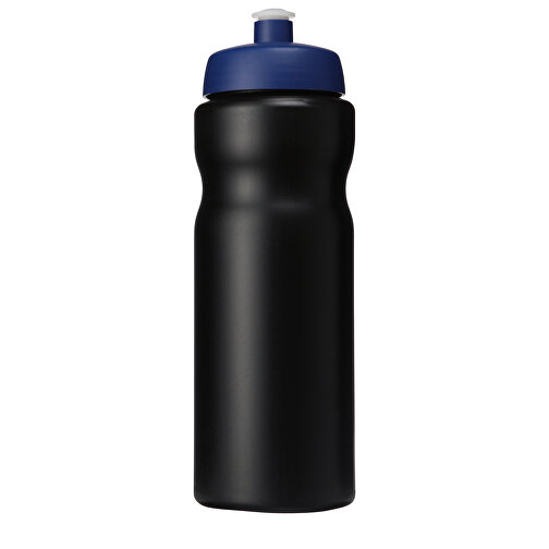 Baseline® Plus 650 Ml Sportflasche , schwarz / blau, HDPE Kunststoff, PP Kunststoff, 22,30cm (Höhe), Bild 4
