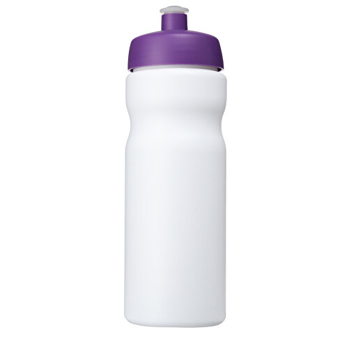 Baseline® Plus 650 Ml Sportflasche , weiß / lila, HDPE Kunststoff, PP Kunststoff, 22,30cm (Höhe), Bild 4