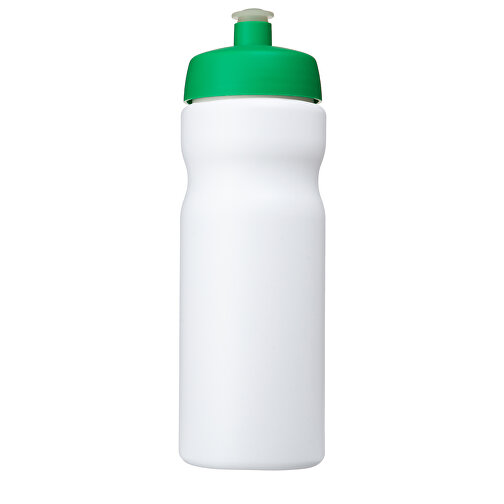 Baseline® Plus 650 Ml Sportflasche , weiß / grün, HDPE Kunststoff, PP Kunststoff, 22,30cm (Höhe), Bild 4