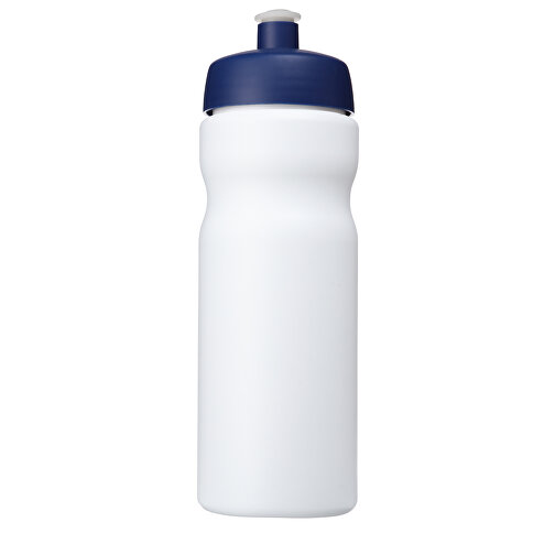 Baseline® Plus 650 Ml Sportflasche , weiß / blau, HDPE Kunststoff, PP Kunststoff, 22,30cm (Höhe), Bild 4