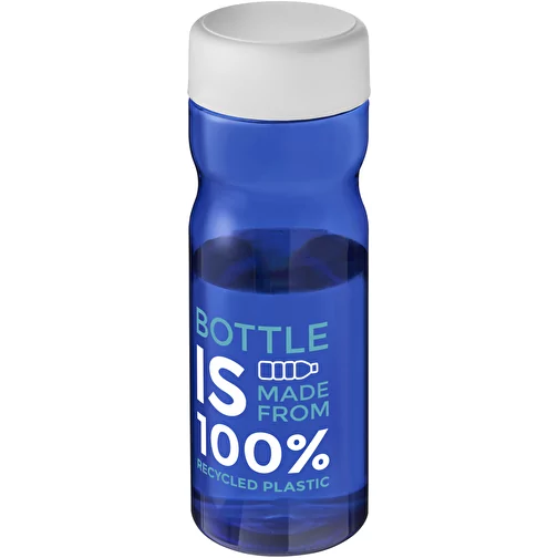 Bouteille H2O Eco Base 650ml avec couvercle vissé, Image 2