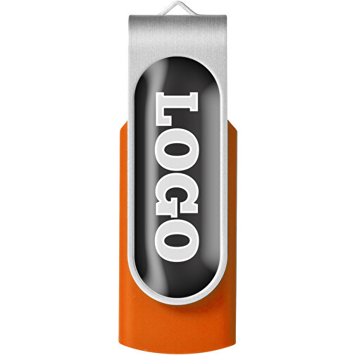 Rotate Doming USB-Stick , orange MB , 16 GB , Kunststoff, Aluminium MB , 5,80cm x 1,90cm x 1,00cm (Länge x Höhe x Breite), Bild 5
