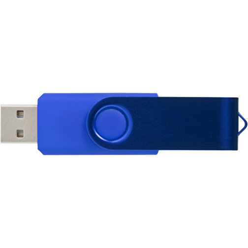 Rotate Metallic USB-Stick , royalblau MB , 32 GB , Kunststoff, Aluminium MB , 5,80cm x 1,90cm x 1,00cm (Länge x Höhe x Breite), Bild 3