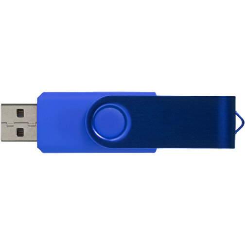 Rotate Metallic USB-Stick , royalblau MB , 16 GB , Kunststoff, Aluminium MB , 5,80cm x 1,90cm x 1,00cm (Länge x Höhe x Breite), Bild 4