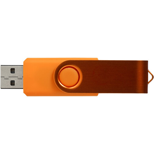 Rotate Metallic USB-Stick , orange MB , 32 GB , Kunststoff, Aluminium MB , 5,80cm x 1,90cm x 1,00cm (Länge x Höhe x Breite), Bild 4