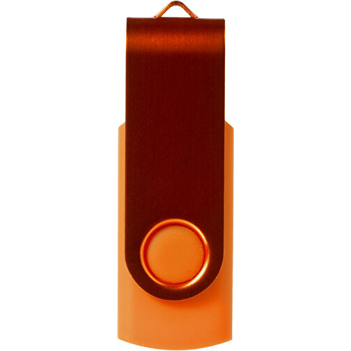 Rotate Metallic USB-Stick , orange MB , 4 GB , Kunststoff, Aluminium MB , 5,80cm x 1,90cm x 1,00cm (Länge x Höhe x Breite), Bild 5