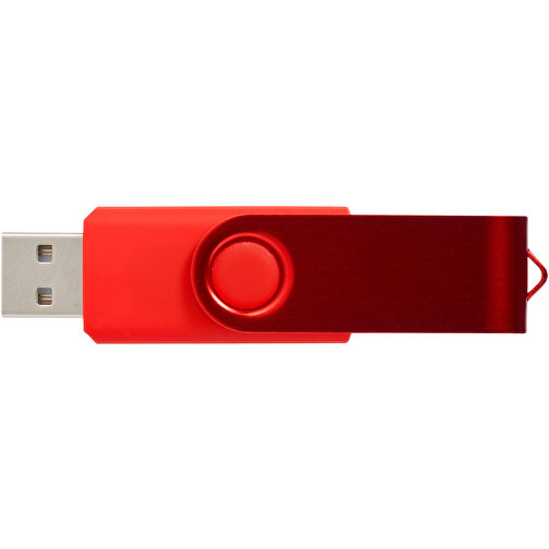 Rotate Metallic USB-Stick , dunkelrot MB , 32 GB , Kunststoff, Aluminium MB , 5,80cm x 1,90cm x 1,00cm (Länge x Höhe x Breite), Bild 9