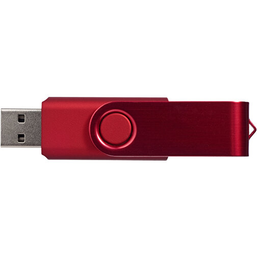 Rotate Metallic USB-Stick , rot MB , 4 GB , Kunststoff, Aluminium MB , 5,80cm x 1,90cm x 1,00cm (Länge x Höhe x Breite), Bild 3