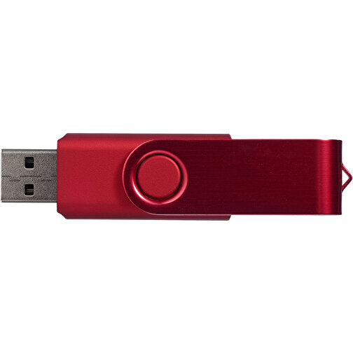 Rotate Metallic USB-Stick , rot MB , 4 GB , Kunststoff, Aluminium MB , 5,80cm x 1,90cm x 1,00cm (Länge x Höhe x Breite), Bild 4