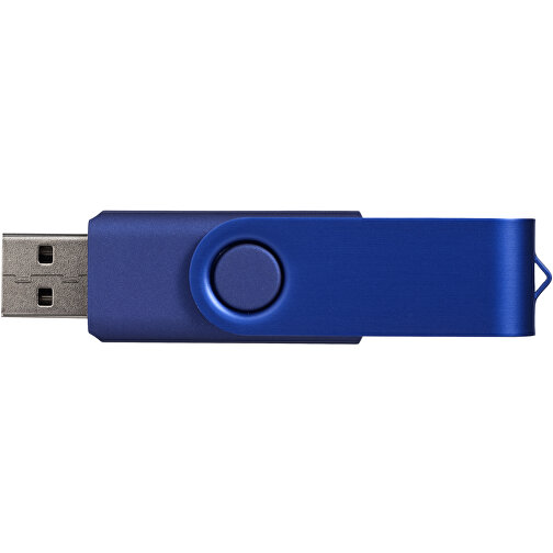 Rotate Metallic USB-Stick , blau MB , 2 GB , Kunststoff, Aluminium MB , 5,80cm x 1,90cm x 1,00cm (Länge x Höhe x Breite), Bild 4