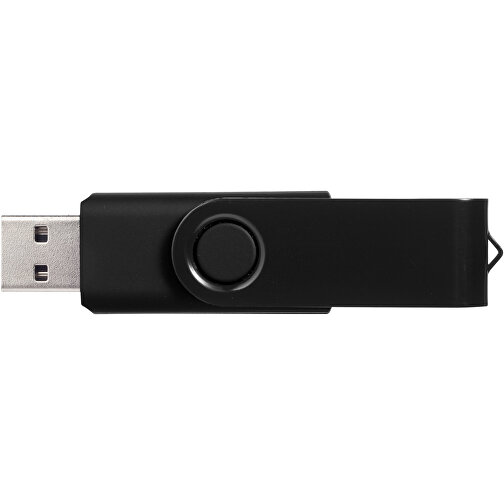 Rotate Metallic USB-Stick , schwarz MB , 4 GB , Kunststoff, Aluminium MB , 5,80cm x 1,90cm x 1,00cm (Länge x Höhe x Breite), Bild 3